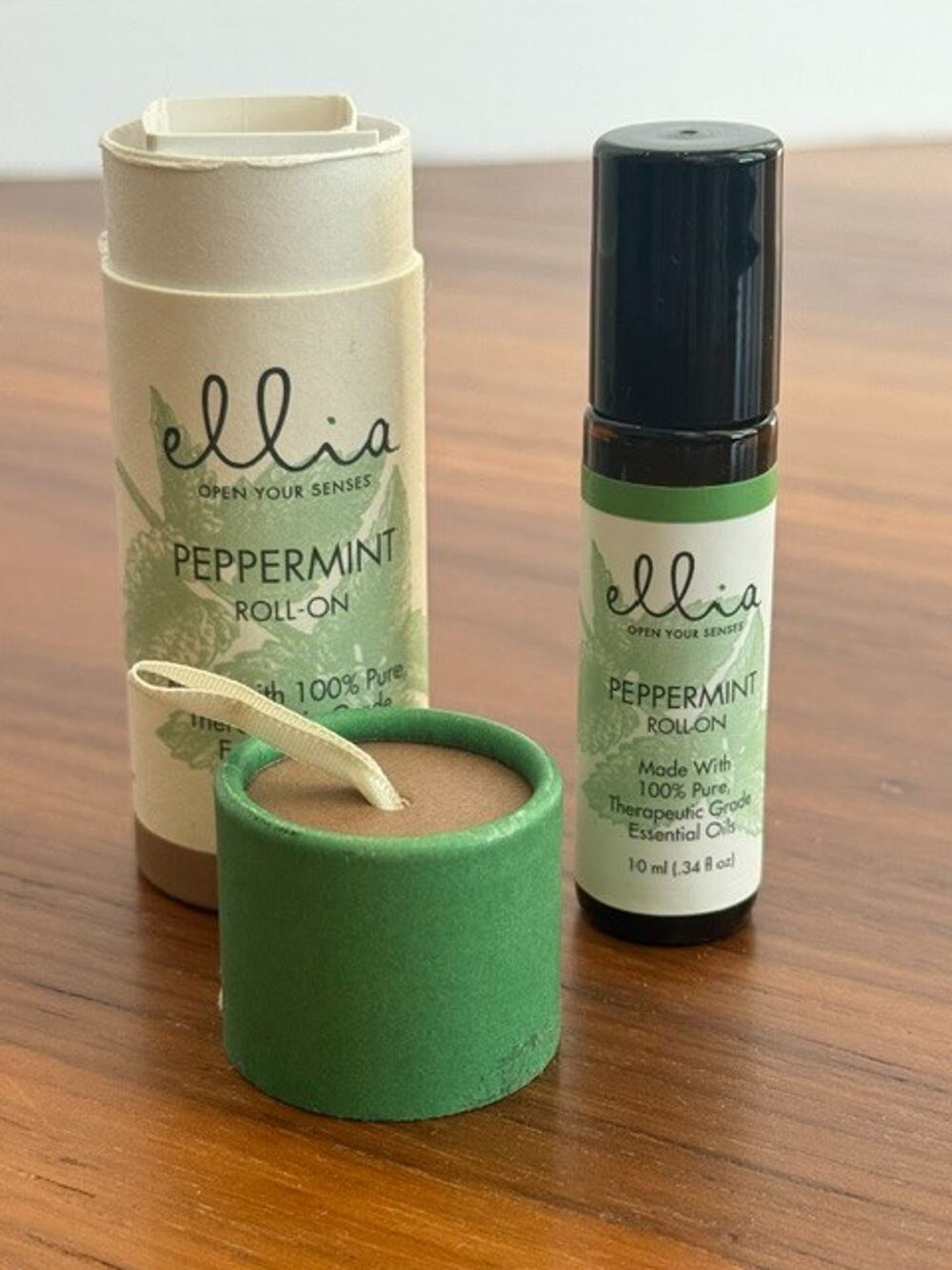 Ellia “Peppermint” Roll On 100% Pure Therapeutic Grade Essential Oils 10ml NEW